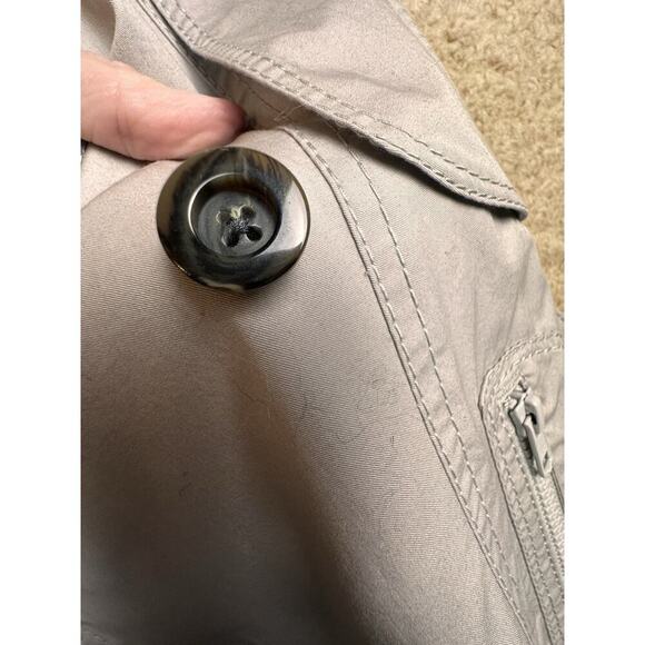 3.1 Phillip Lim Double Breasted Tan Cotton Utility FullZip Button Vest Womens M - Picture 13 of 16